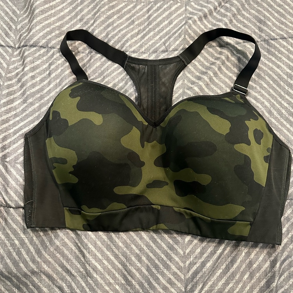 Camo sports bra all in motion size xxl